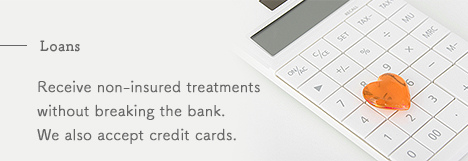 Receive non-insured treatments without breaking the bank. We also accept credit cards.